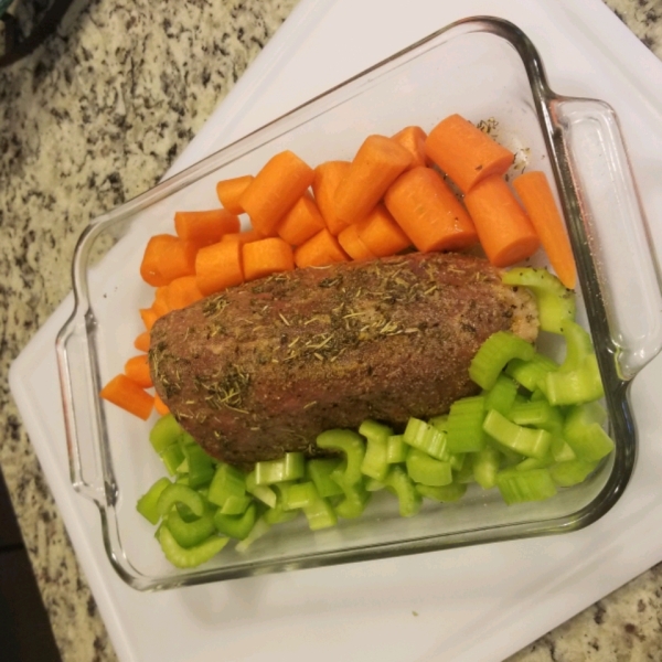 Herb Crusted Chuck Roast