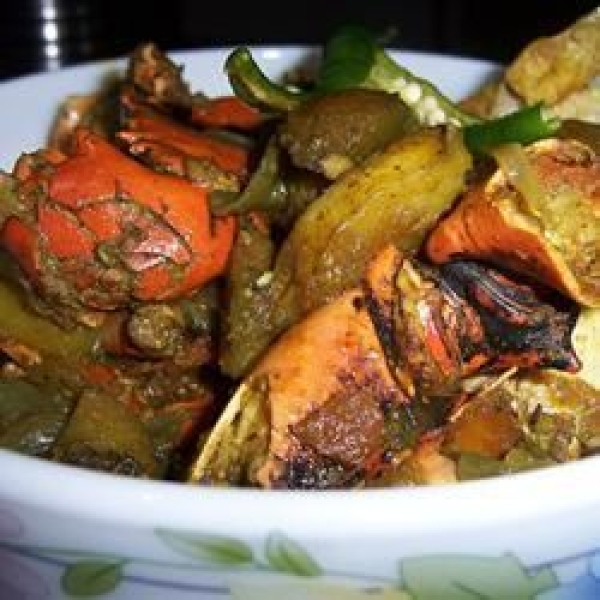 Spicy Crab Curry - Bangla Style