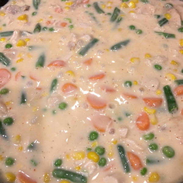 Leftover Chicken a la King