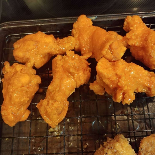 Deep-Fried Hot Wings and Drumettes