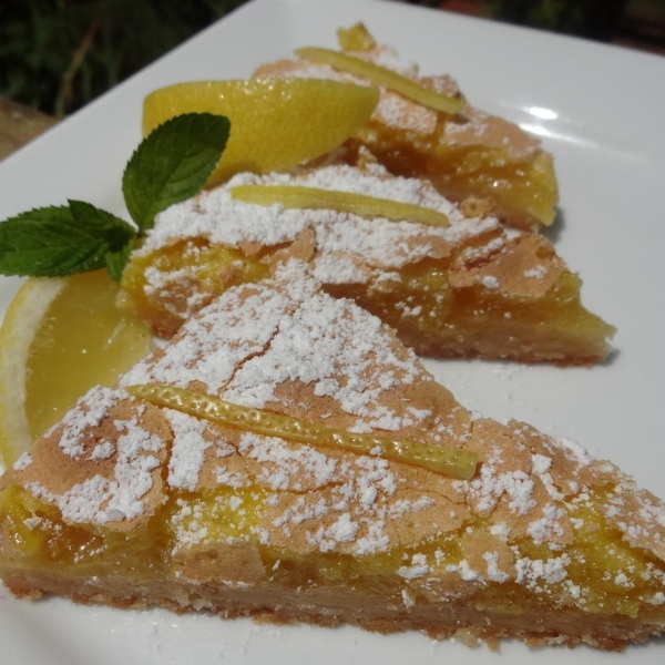 Luscious Lemon Triangles