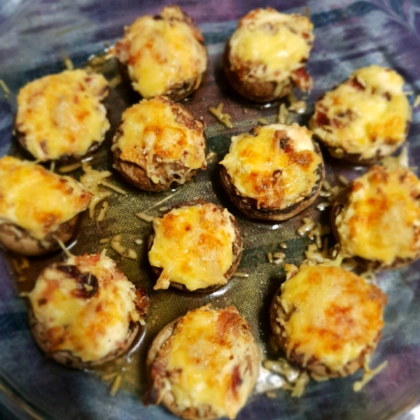 The Best Stuffed Mushrooms