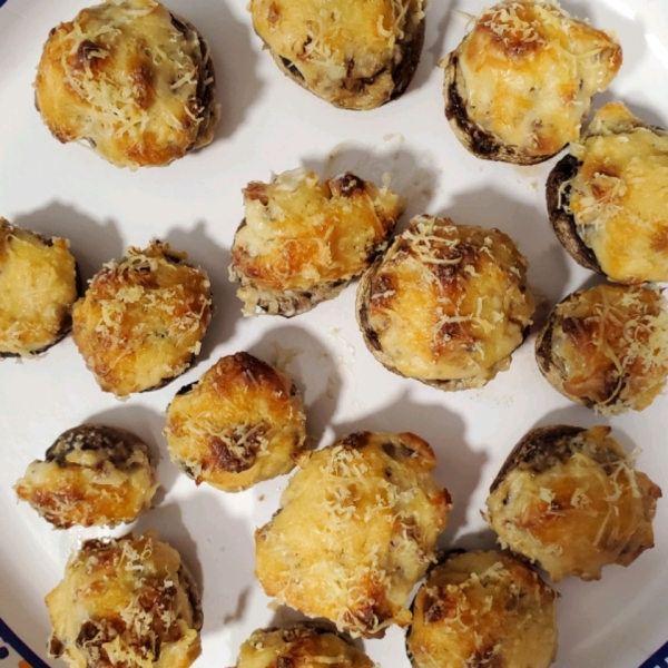 The Best Stuffed Mushrooms