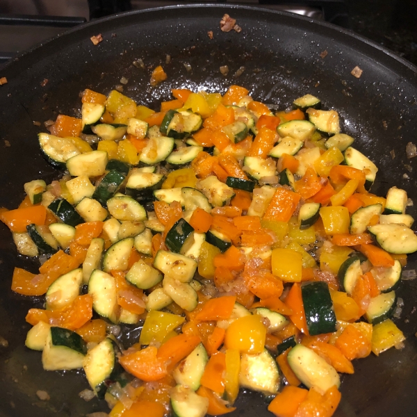 Garlic Vegetable Saute