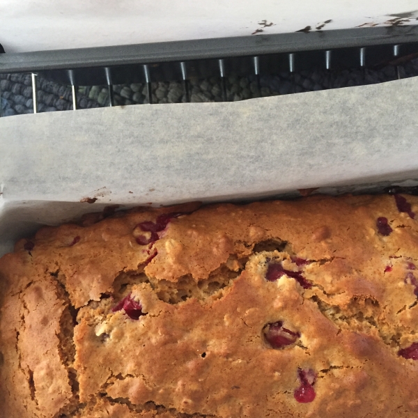 Honey Cranberry Oat Bread