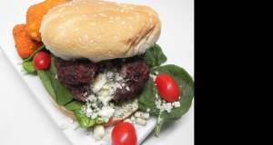 Greek Stuffed Burgers