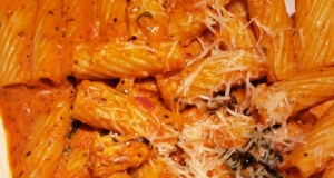 Creamy Rigatoni Florentine