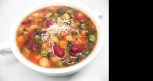 Hash Brown Potato Minestrone Soup