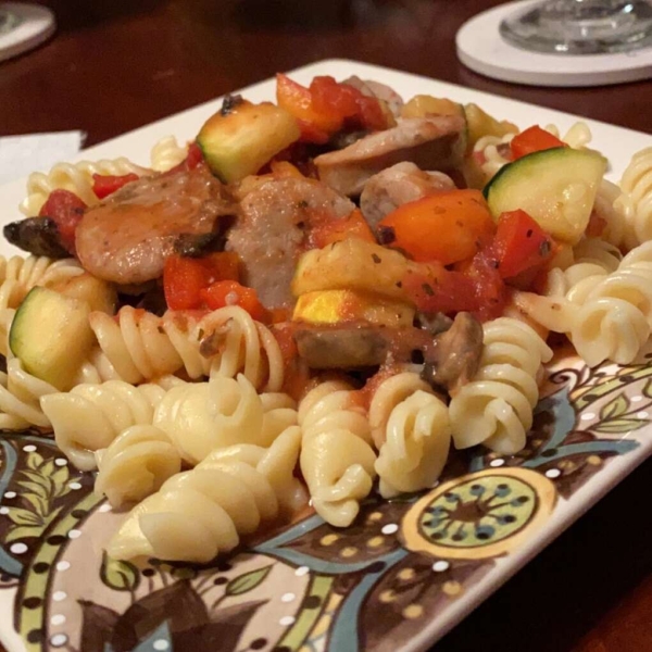 Rustic Sausage Pasta