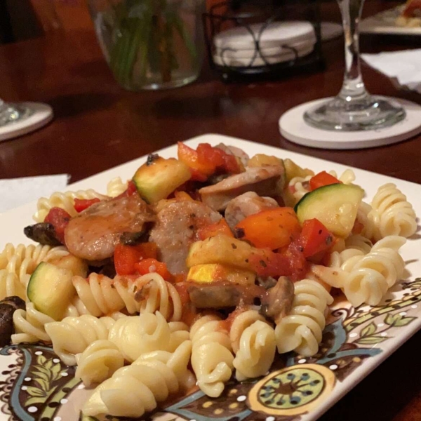 Rustic Sausage Pasta