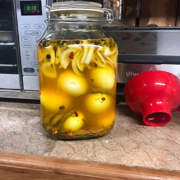 Popa's Pickled Eggs