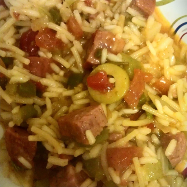 Spicy Spanish Sausage Supper