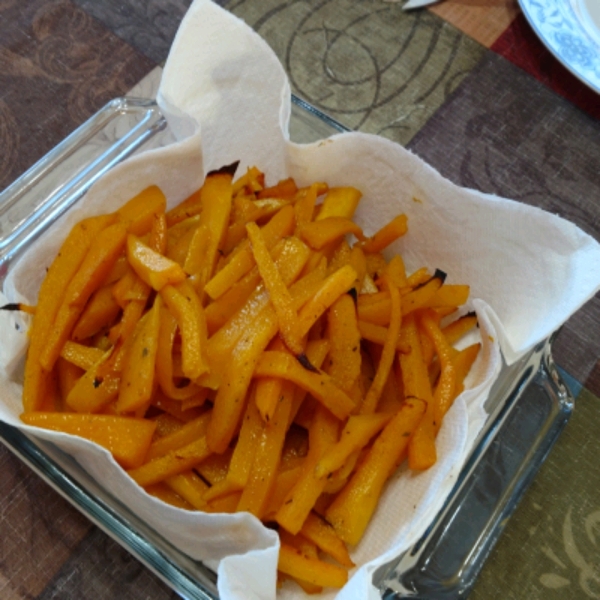 Butternut Squash Cajun Fries