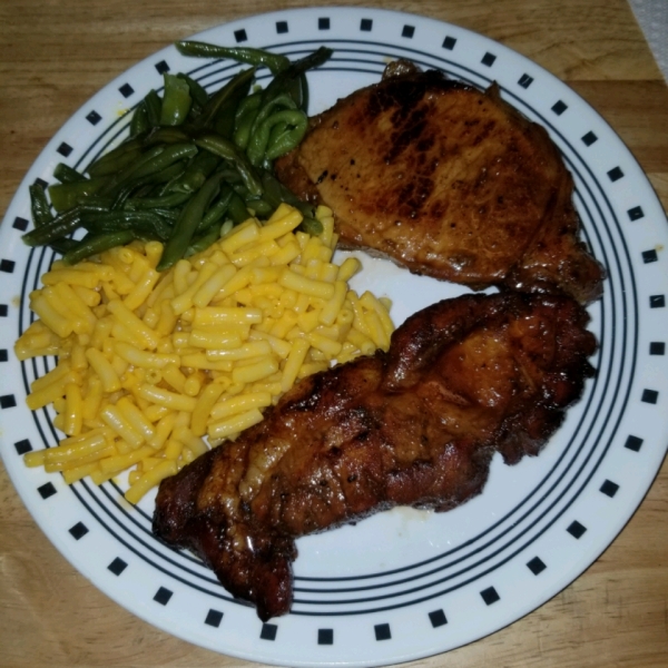 Root Beer Pork Chops