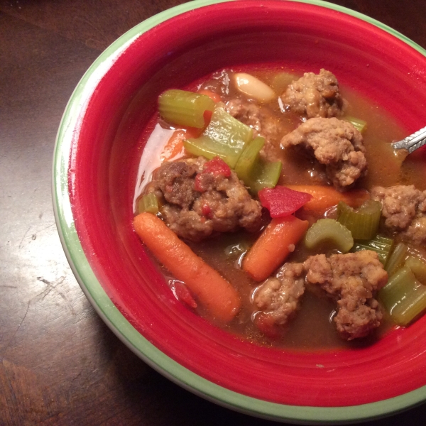 Hearty Meatball Soup II