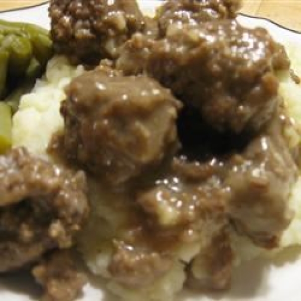 Sauerbraten Klopse (Sauerbraten Meatballs)