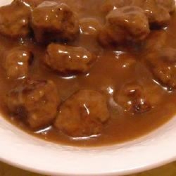 Sauerbraten Klopse (Sauerbraten Meatballs)