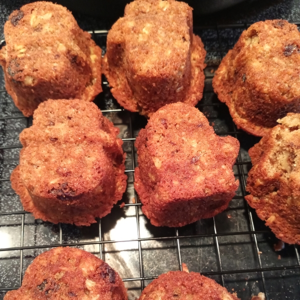 Brown Butter Oatmeal Muffins