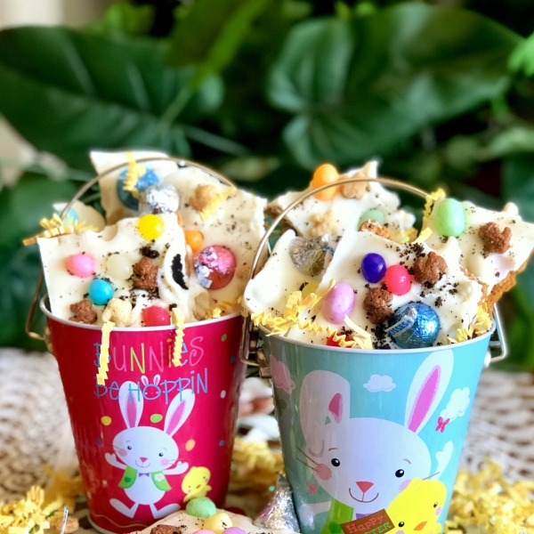 White Chocolate Easter Bunny Bark