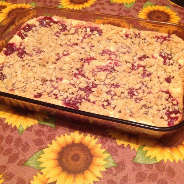 Lemon Cranberry Cheesecake Bars