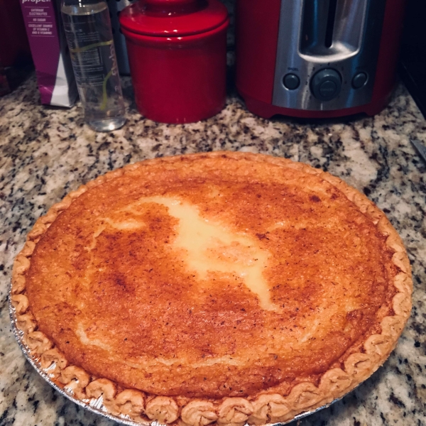 Holiday Eggnog Pie