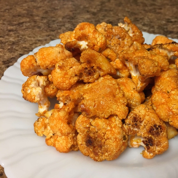 Roasted Buffalo Cauliflower