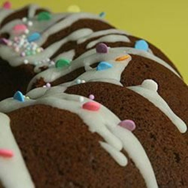 Chocolate Chocolate Chip Bundt Cake