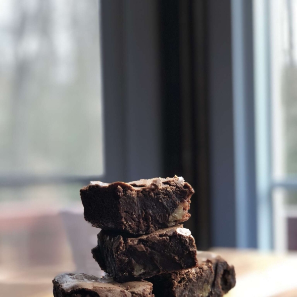 State Fair Ribbon Fudge Brownies