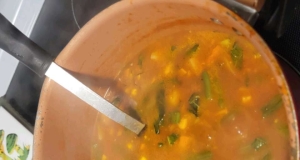Chunky Vegetarian Vegetable Soup (Fast and Easy)