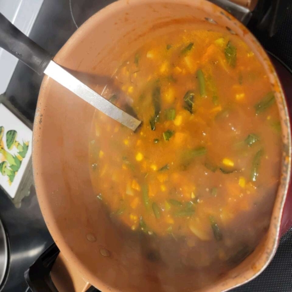 Chunky Vegetarian Vegetable Soup (Fast and Easy)