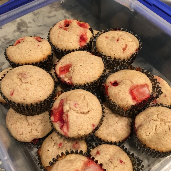 Strawberry Lemon Muffins