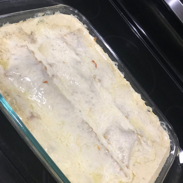 Easy Spinach Lasagna with White Sauce