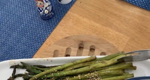 Grilled Soy-Sesame Asparagus