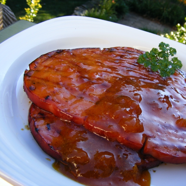 Apricot Glazed Ham