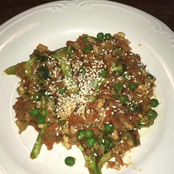 Fried Rice with Ginger, Hoisin, and Sesame