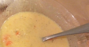 Cauliflower Soup with Cheese