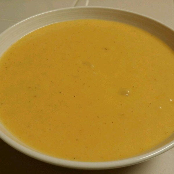 Cauliflower Soup with Cheese