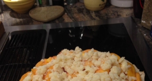 Peach Crumble Pie