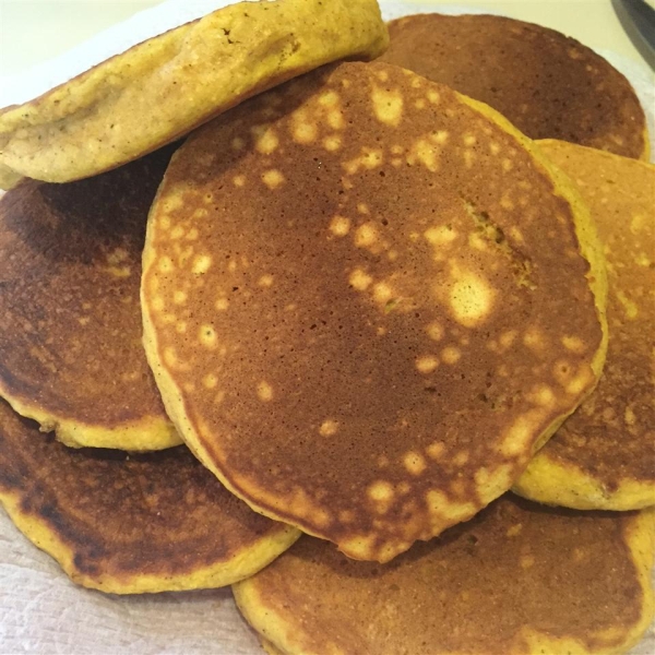 Pumpkin Cornmeal Pancakes