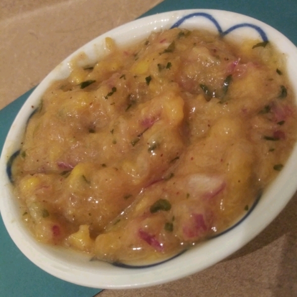 Pineapple and Mango Salsa