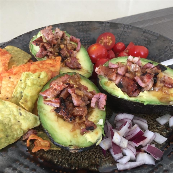 Bacon Stuffed Avocados