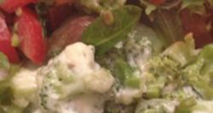 Broccoli Gratin with Herbed Cream Cheese