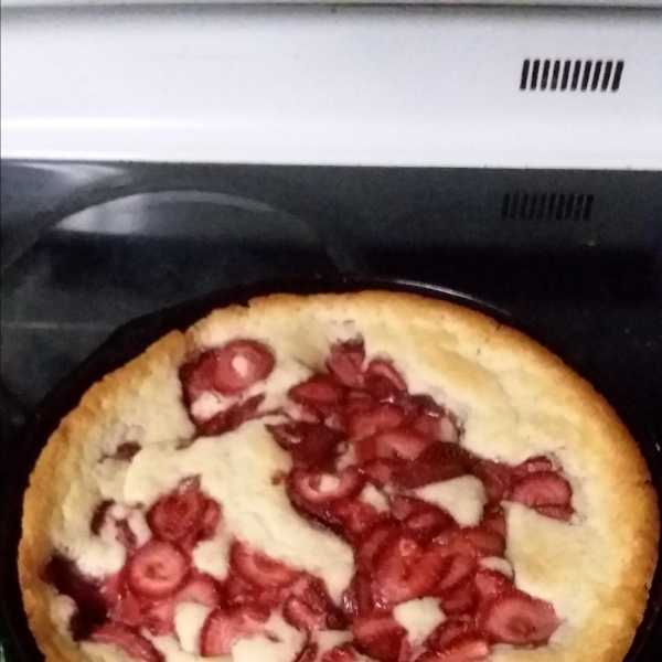 Strawberry Spoon Cake