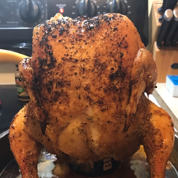 Clay's Grilled Beer Can Chicken