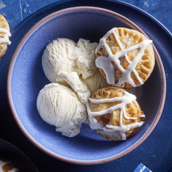 Brandied Pear Pie Poppers