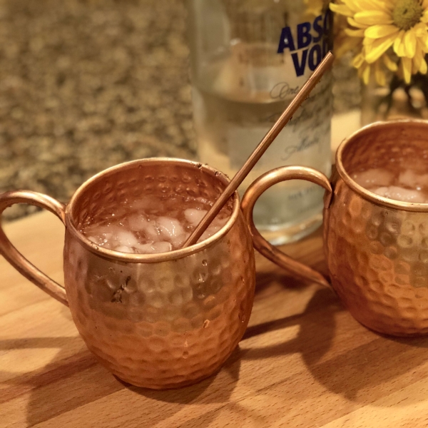 Low-Carb Keto Moscow Mule