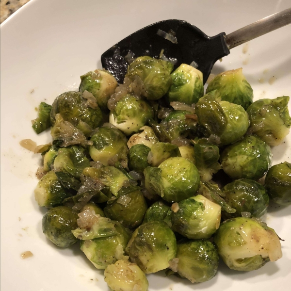 Instant Pot Roasted Brussels Sprouts