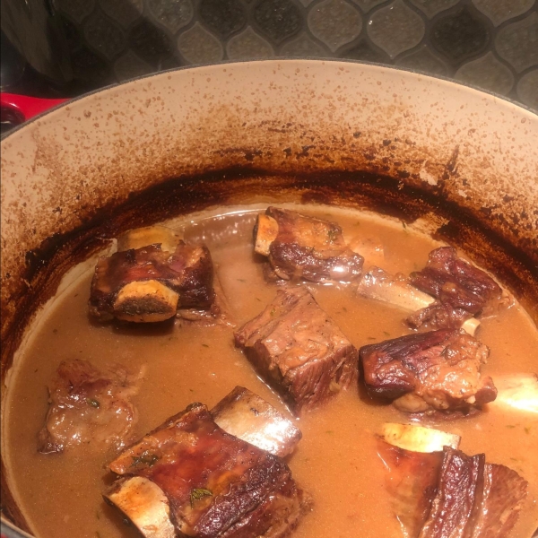 Sherry Braised Beef Short Ribs