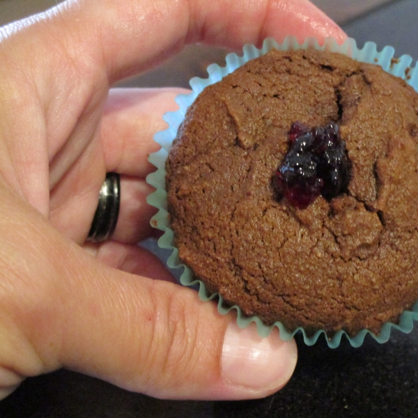 Gluten-Free Chocolate Raspberry Cupcakes