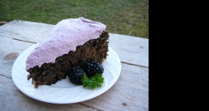 Crisp Evenings Blackberry Cake